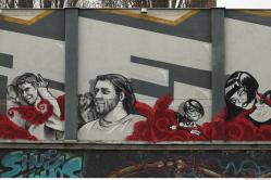 Photo Textures of Wall Graffiiti